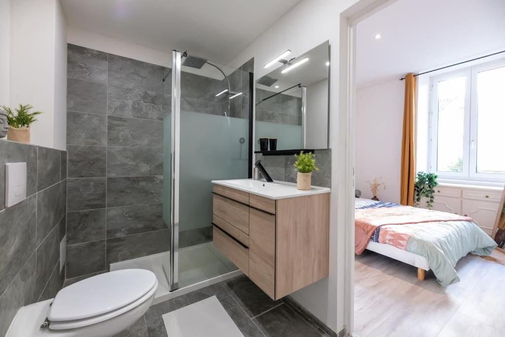 Appartement Entierement Renove Et Cosy Avec Jardin Mulhouse Kültér fotó